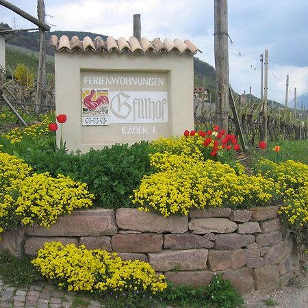 Gfillhof Ferienwohnung 3 Appiano Sulla Strada Del Vino Dış mekan fotoğraf